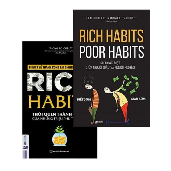 Bộ 2 cuốn sách Rich Habits - Poor Habits