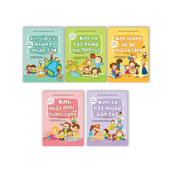 Combo bộ 5 cuốn Kỹ năng sống dành cho trẻ
