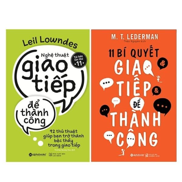 Bộ 2 Cuốn Nghệ Thuật Giao Tiếp Để Thành Công